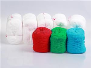 Polyester colored stranded silk